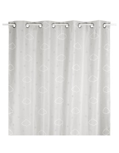 Rideau Occultant Glow Pour Enfant 140 x 250 Gris Atmosphera For Kids