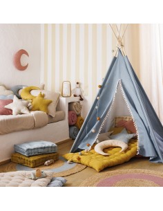 Coussin De Sol Pour Enfant Berlingot Bleu Atmosphera For Kids 2