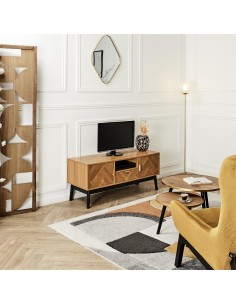 Meuble TV Felix Marron Home Deco Factory 2