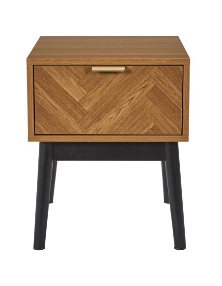 Table de chevet Felix Marron Home Deco Factory