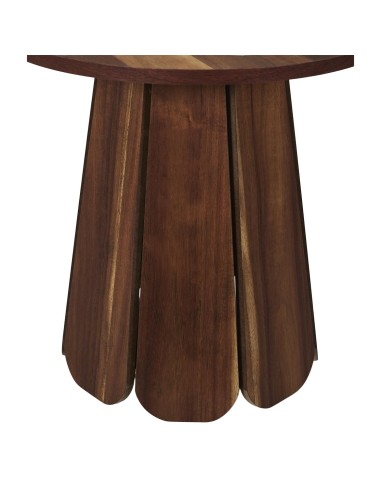 Table D'appoint En Bois Will Marron Home Deco Factory