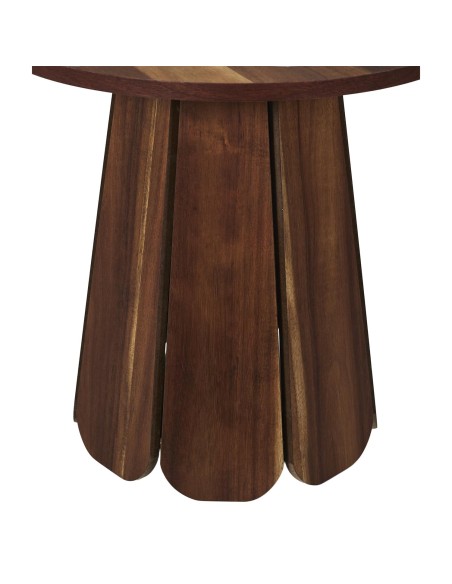 Table D'appoint En Bois Will Marron Home Deco Factory
