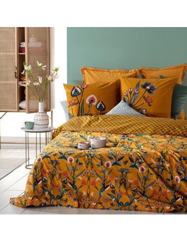 Parure de lit Art De Leona 260x240 Ocre Atmosphera