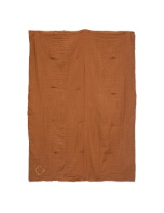 Édredon Pour Enfant Double Gaze En Coton Marron Atmosphera For Kids