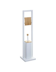 Dérouleur Avec Brosse WC Naturéo Blanc Five