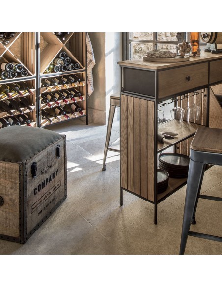 Pouf Et Malle De Rangement 2 En 1 Silas Taupe Atmosphera