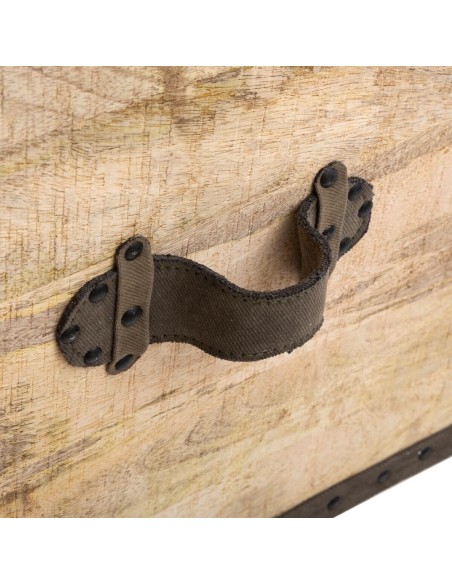 Pouf Et Malle De Rangement 2 En 1 Silas Taupe Atmosphera