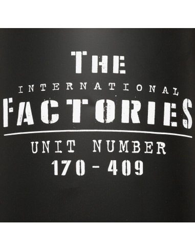 Pouf Forme De Bidon Joao En Métal Noir Atmosphera