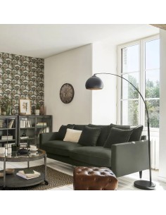 Pouf Chester En Cuir Marron Atmosphera 2