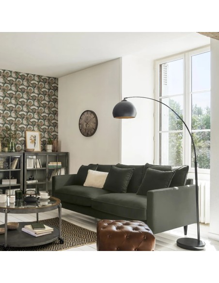 Pouf Chester En Cuir Marron Atmosphera