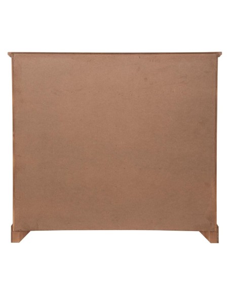 Buffet 1 porte 2 tiroirs Danik Marron Atmosphera