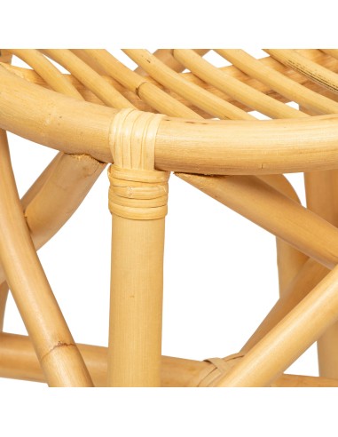 Tabouret À Diner Aoni Rotin Beige Atmosphera