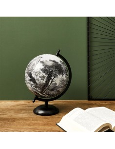Globe décoratif Black Forest Blanc Noir Home Deco Factory 2