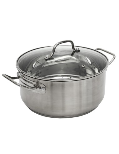 Faitout Avec Couvercle En Verre 28 cm Cook Concept