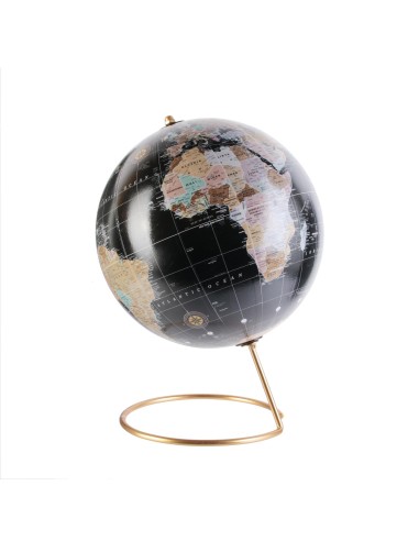 Globe Terrestre Happy Working Noir Home Deco Factory