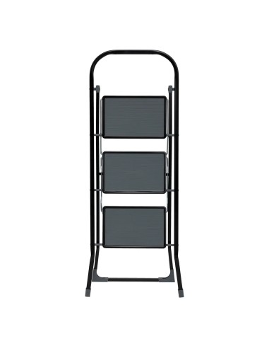 Escabeau à 3 marches pliable - Blanc