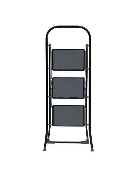 Escabeau à 3 marches pliable - Blanc