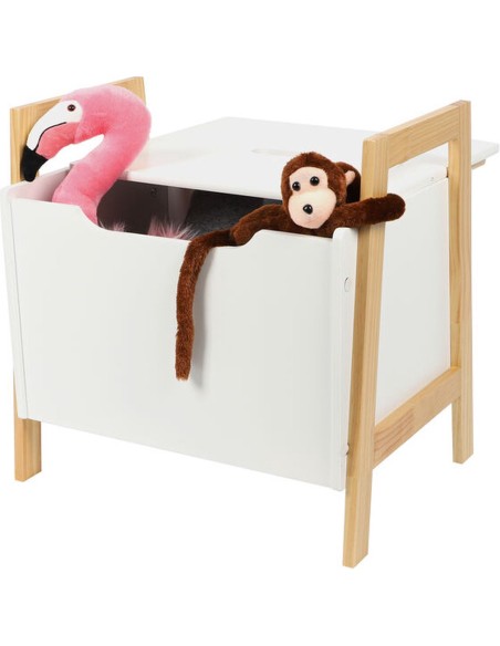 Coffre à jouets Pour Enfants Sweet En Bois Atmosphera For Kids