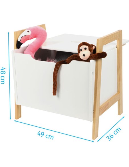 Coffre à jouets Pour Enfants Sweet En Bois Atmosphera For Kids