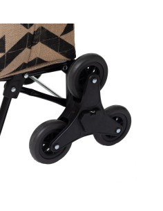 Chariot de marché 6 roues Terre 33L Beige Five 2