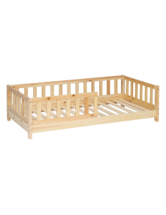 Lit Barrière Enfant 80x160 Beige Atmosphera For Kids