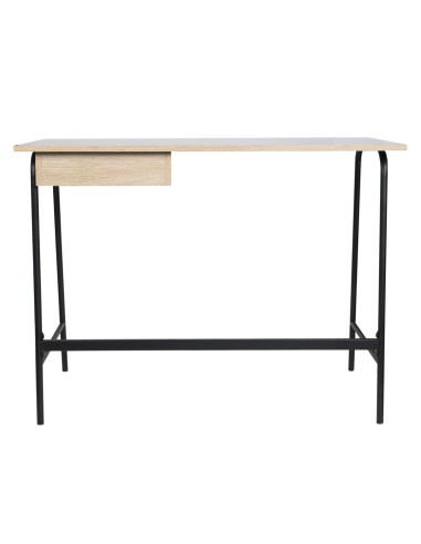Bureau industriel en bois Stanford Noir Home Deco Factory