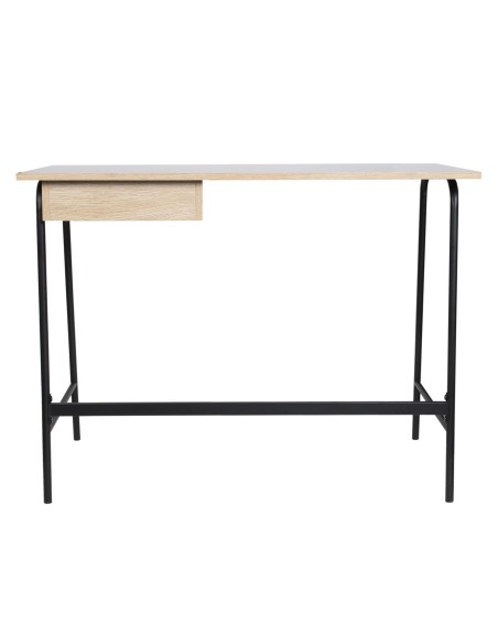 Bureau industriel en bois Stanford Noir Home Deco Factory