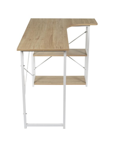 Bureau d'angle job Blanc Home Deco Factory