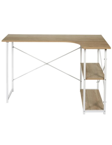 Bureau d'angle job Blanc Home Deco Factory