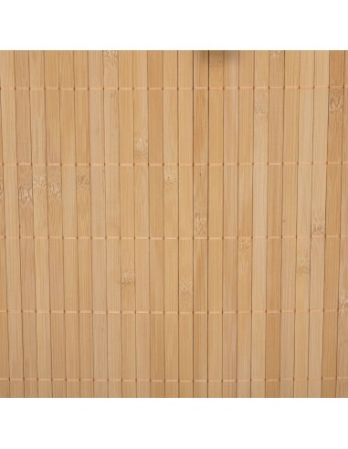 Panier à linge de tri rectangle 100 l En Bambou Five