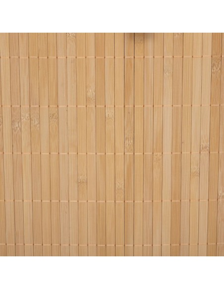 Panier à linge de tri rectangle 100 l En Bambou Five