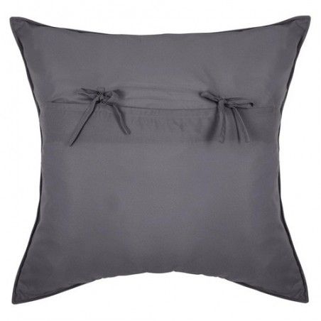 Dessus de lit tressé 240x260 + 2 taies lins Atmosphera