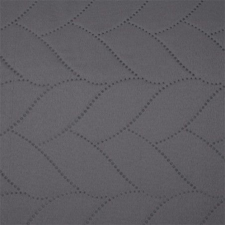 Dessus de lit tressé 240x260 + 2 taies lins Atmosphera