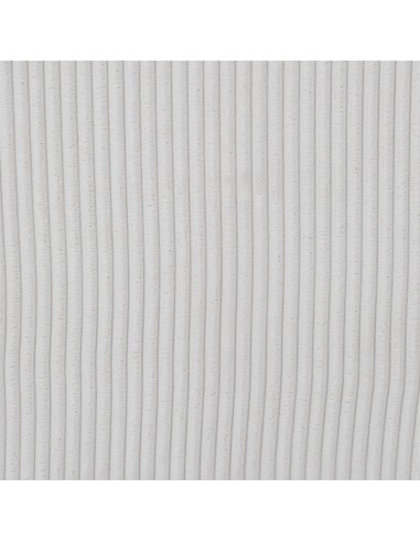 Fauteuil Club Côtelé Scott Beige Home Deco Factory