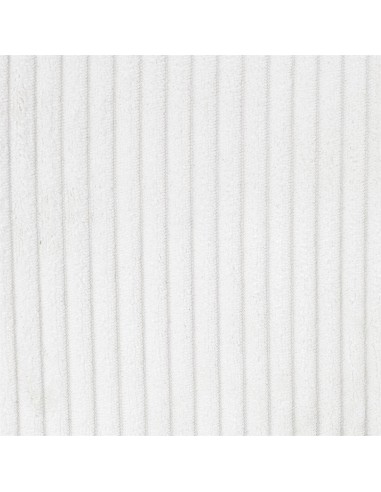 Pouf côtelé Scott Beige Home Deco Factory