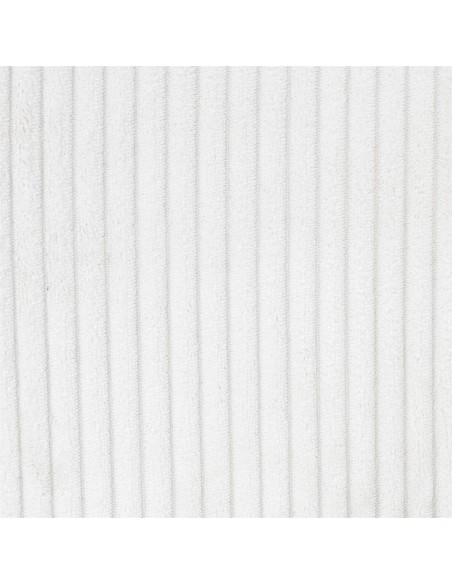 Pouf côtelé Scott Beige Home Deco Factory