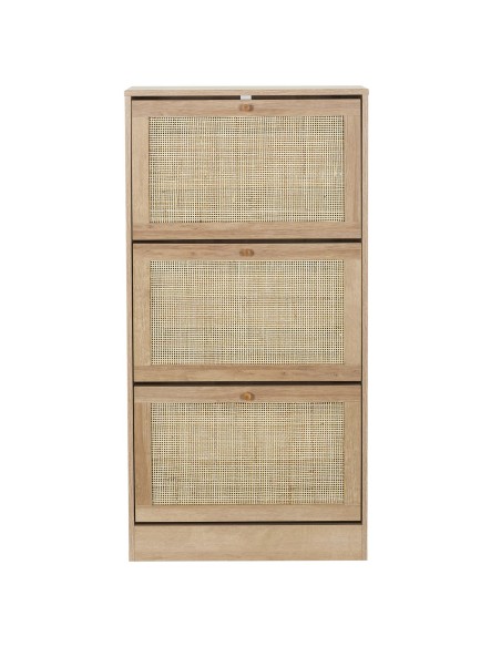 Meuble à chaussures 3 portes Bali Home Deco Factory