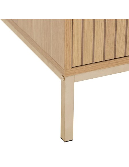 Table basse 1 tiroir Tasso Beige Atmosphera