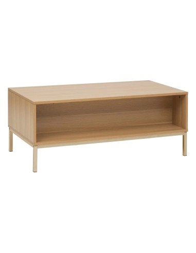 Table basse 1 tiroir Tasso Beige Atmosphera
