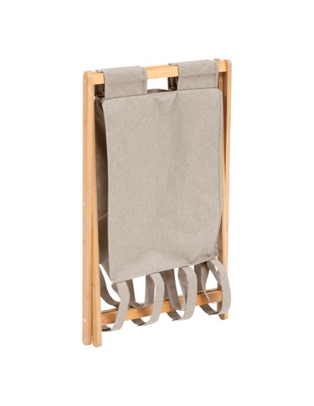 Panier à linge pliable Tidy Box 50L Gris - Five