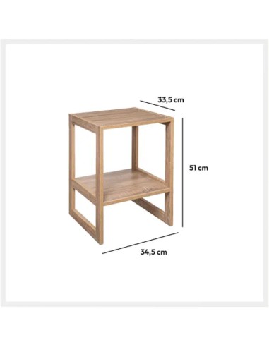 Etagère Empilable 1 Case Mix'N'Modul Naturel - Five