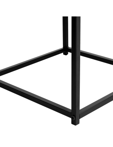 Lot de 2 tables café Jones Noires - Atmosphera
