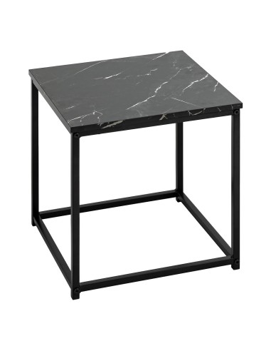 Lot de 2 tables café Jones Noires - Atmosphera