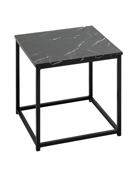 Lot de 2 tables café Jones Noires - Atmosphera