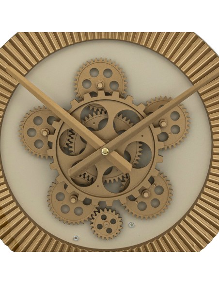 Horloge Giuliana D 50 En Métal Beige - Atmosphera