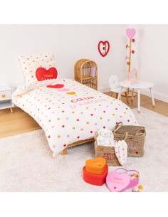 Parure de lit enfant Amour 140 x 200 Atmosphera 2