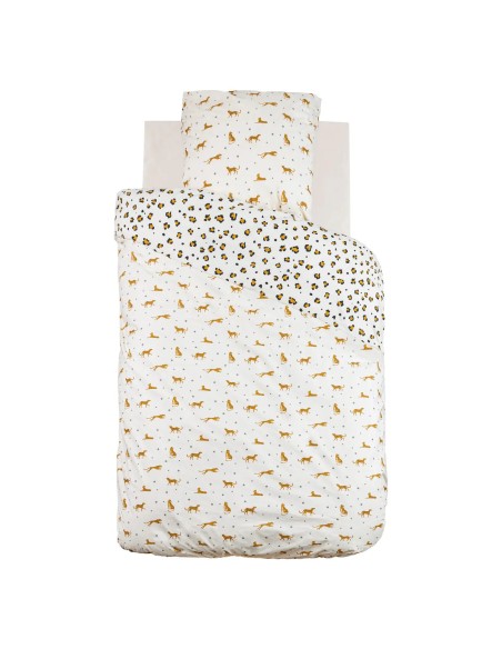 Parure de lit enfant Léopard 140 x 200 Atmosphera