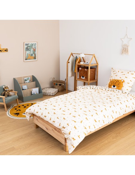 Parure de lit enfant Léopard 140 x 200 Atmosphera