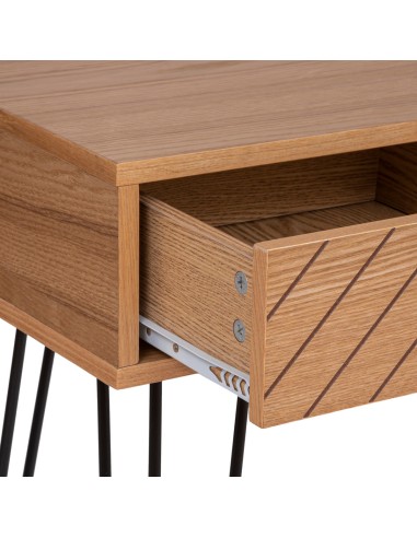 Console 2 tiroirs Naomi Beige Atmosphera