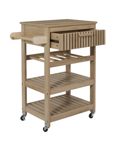 Desserte de cuisine Klaus Marron Home Deco Factory